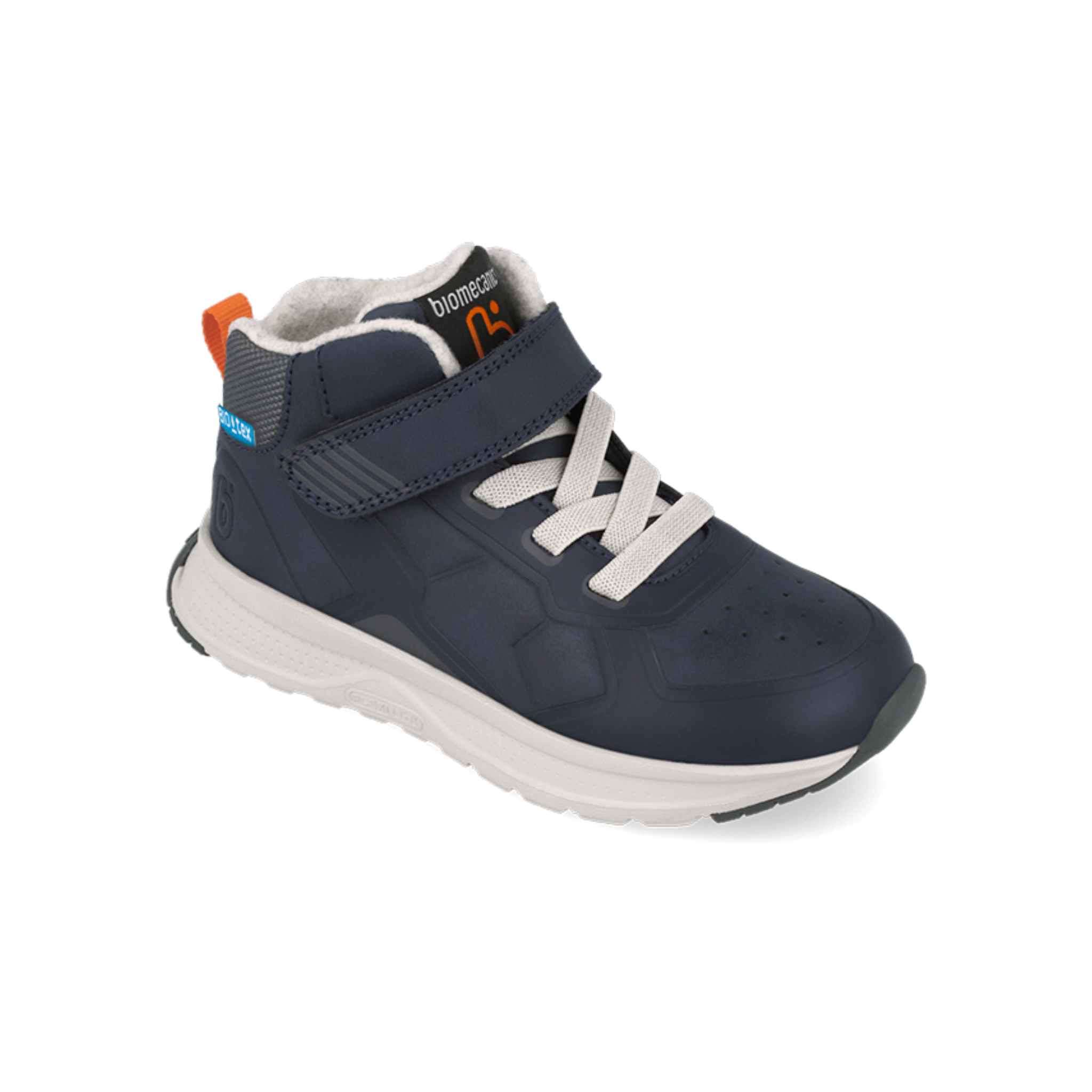 Biomecanics Biomecanics 251252-A089FM Waterproof Boys Blue Hi-Top Boys