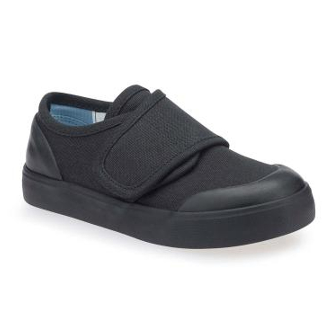 Start-Rite Start-Rite Skip 6529_7 Black Rip-tape Plimsolls F Width Black Unisex