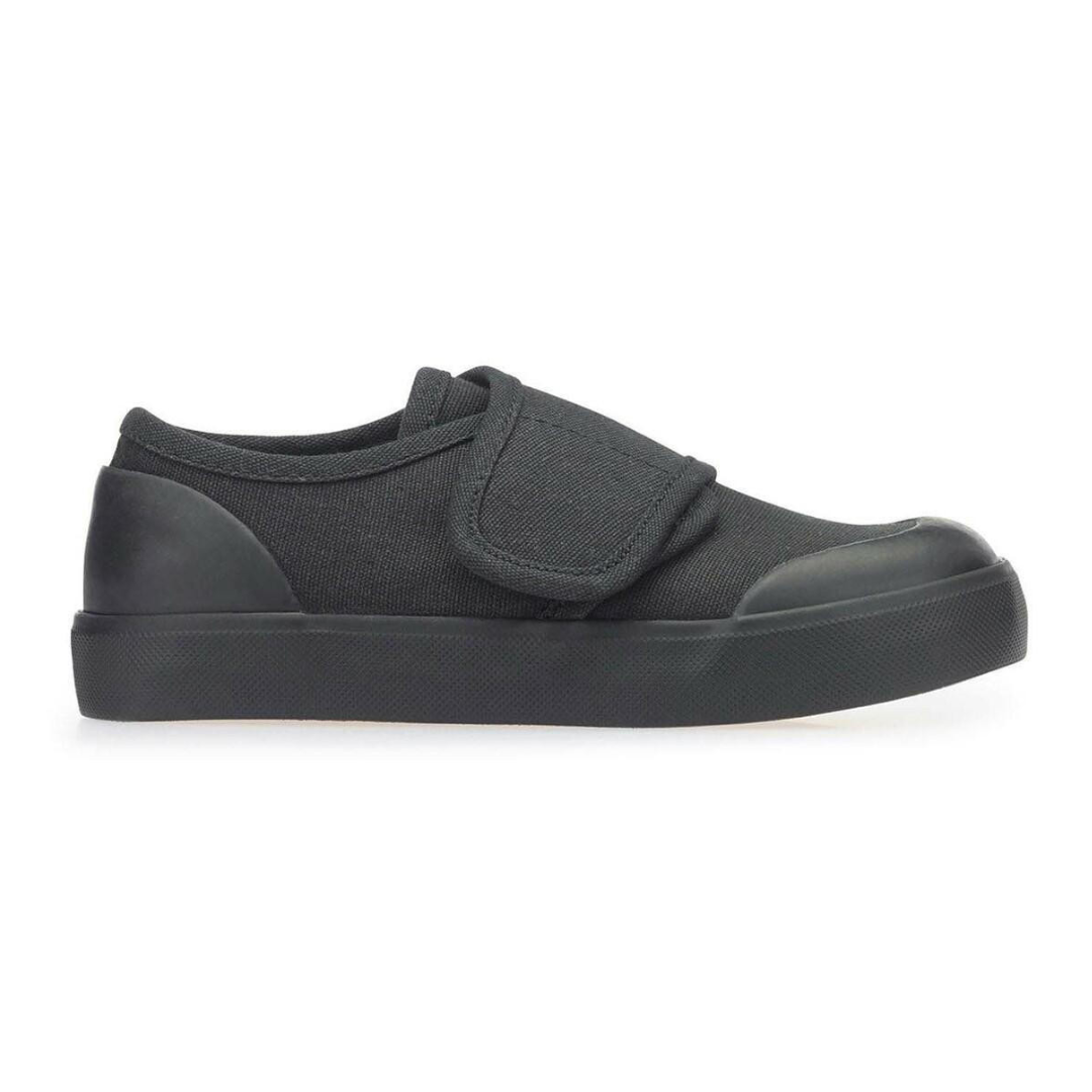 Start-Rite Start-Rite Skip 6529_7 Black Rip-tape Plimsolls F Width Black Unisex