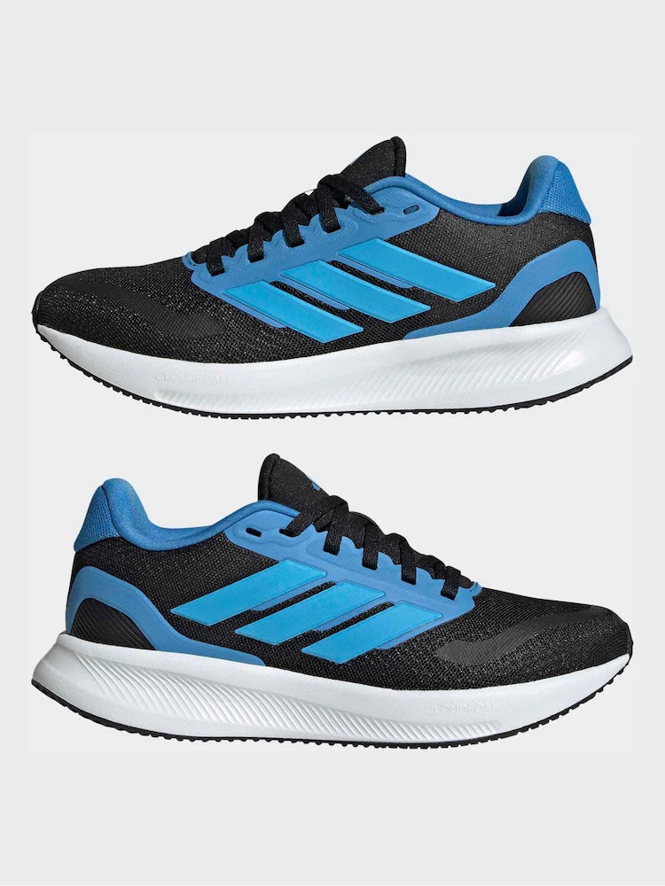 Adidas RUNFALCON 5 J - Black Unisex Trainer