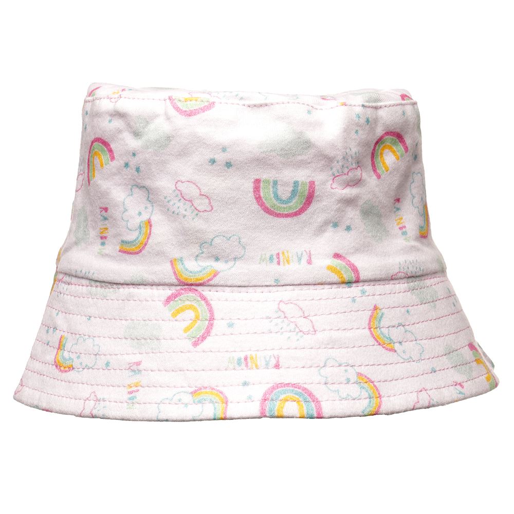 Miscellaneous Other Reversible Bucket Hat - Rainbow Gl1093 Pink/Multi Girls