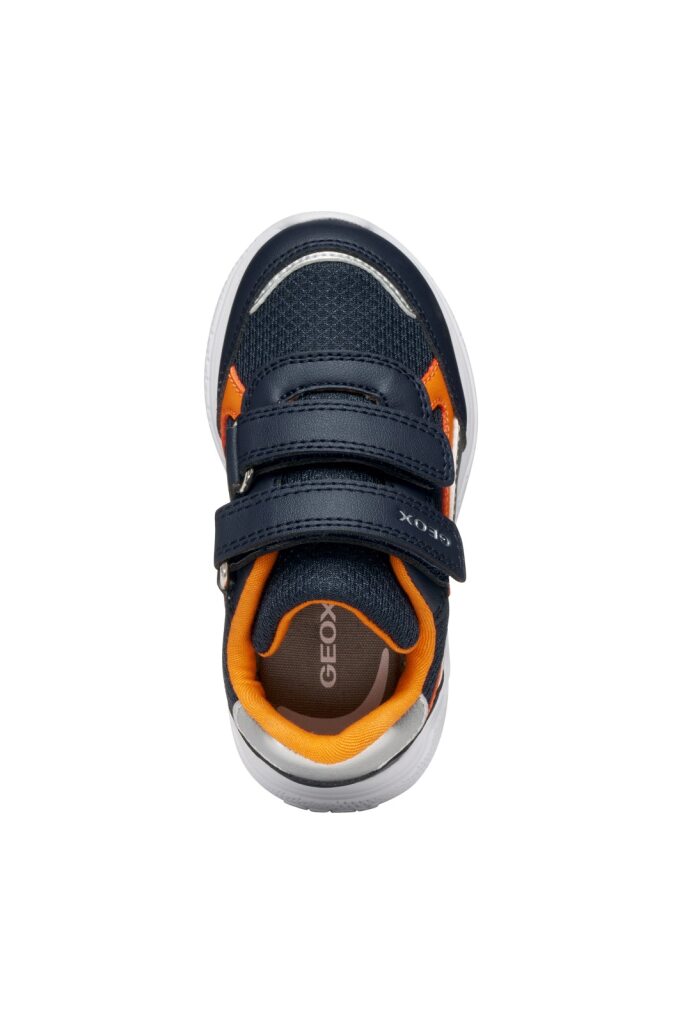 Geox Geox B SPRINTYE BOY C B564UC 0BC14 C0659 Boys Navy / Orange Trainer NAVY/ORANGE Boys