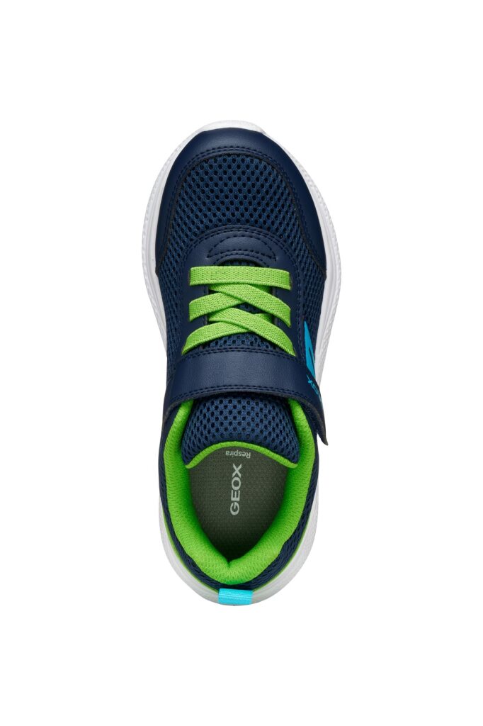 Geox Geox J SPRINTYE B. A J36GBA 01454 C0749 Boys Navy / Lime Trainer NAVY/LIME Boys
