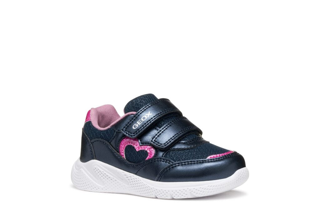 Geox Geox B SPRINTYE GIRL B564TA 0GNAJ C4002 Girls Navy Trainer NAVY Girls