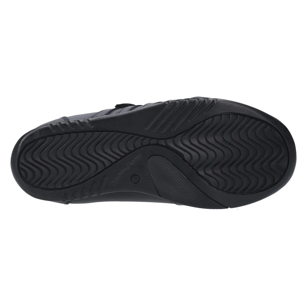 Hush Puppies Hush Puppies Josh Boys Black School Shoe Black Boys