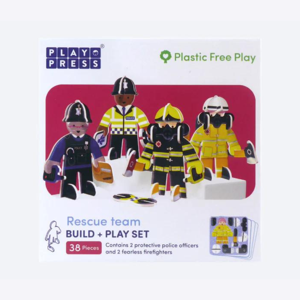 Play Press PlayPress RESCUE TEAM Playset Multi Gifts