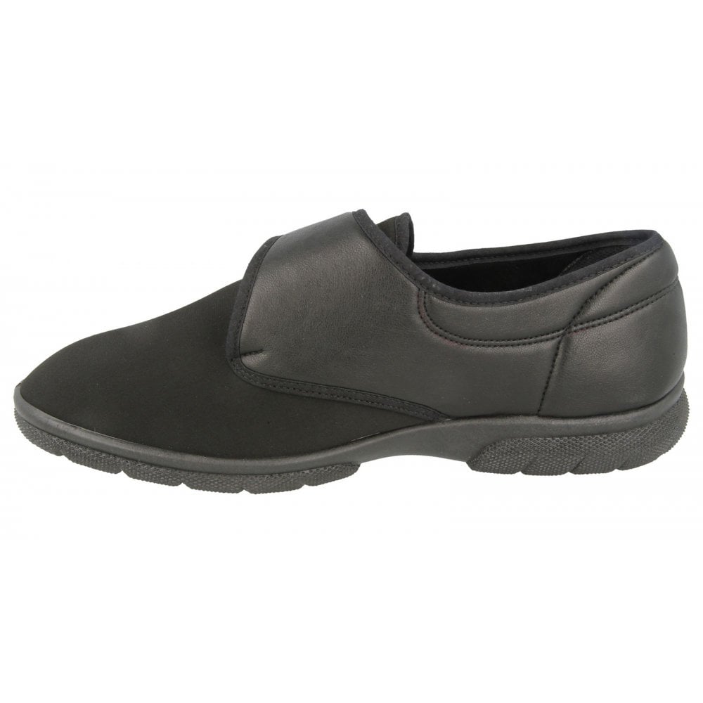Db Shoes DB Shoes Carlton 82025A Mens Stretch Black 2V Shoe Black 2V Mens