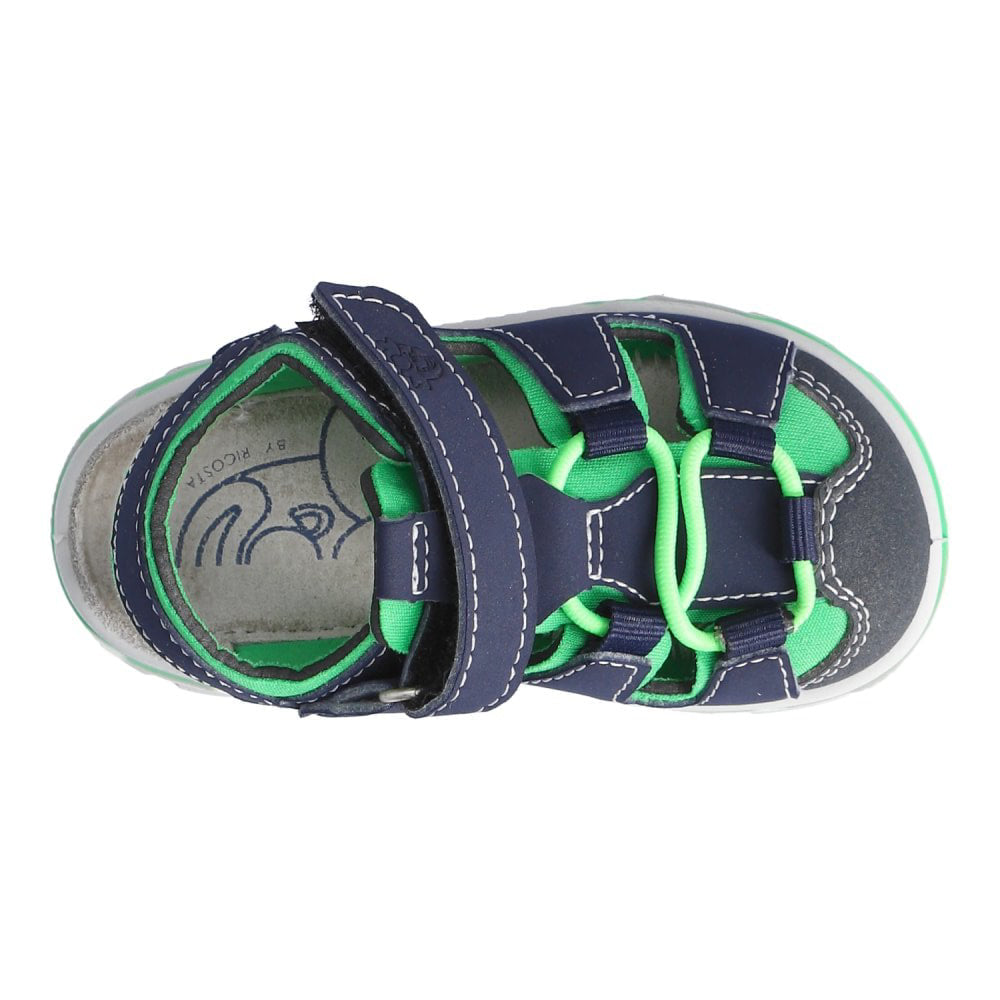 Ricosta Ricosta Gery 50 2900302/180 Boys Blue / Green Sandals Blue / Green Boys