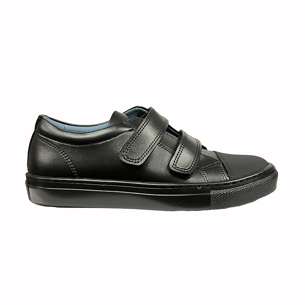 Petasil Vose 5975 Black Vegan School Shoes