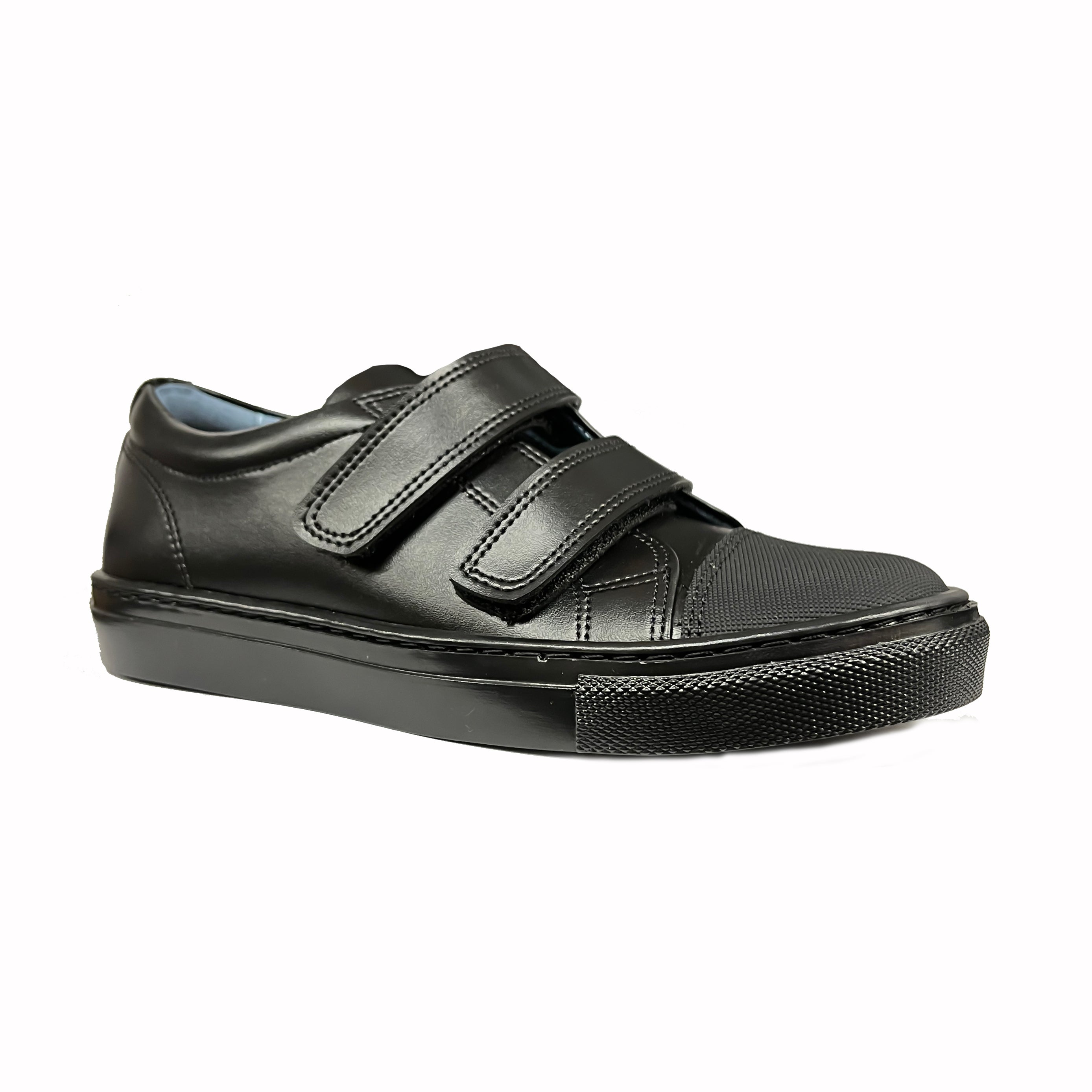 Petasil Vose 5975 Black Vegan School Shoes