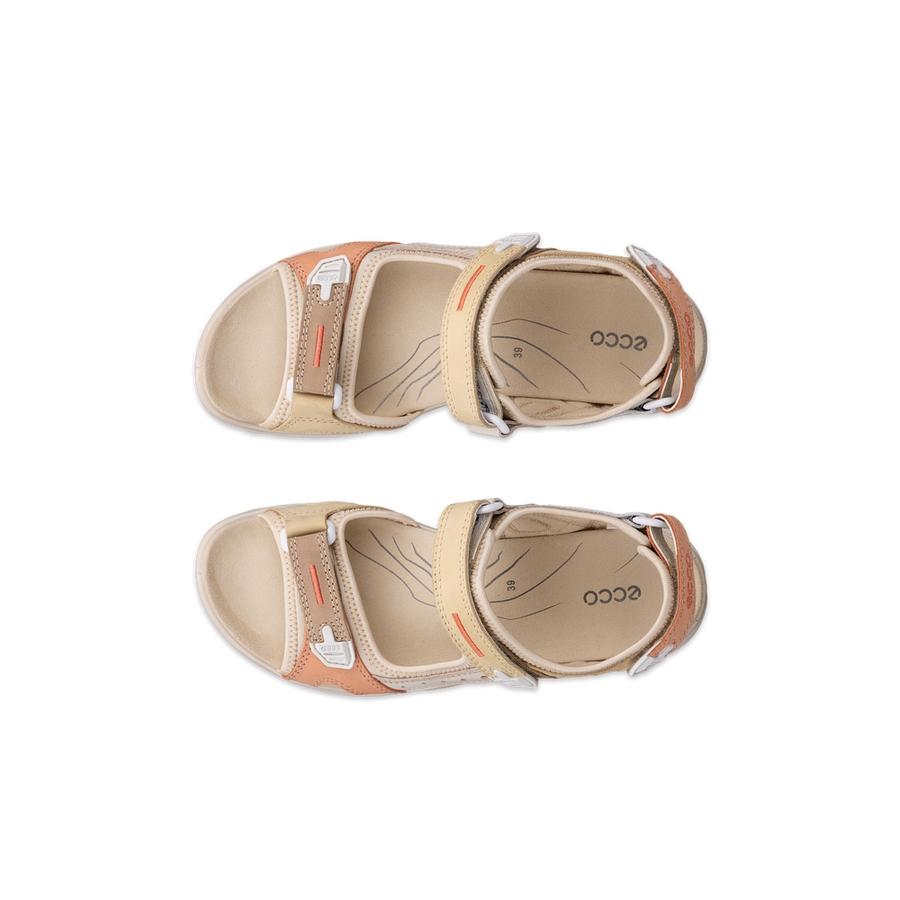 Ecco Offroad Yucatan W 06956360705 Ladies Straw Sandals