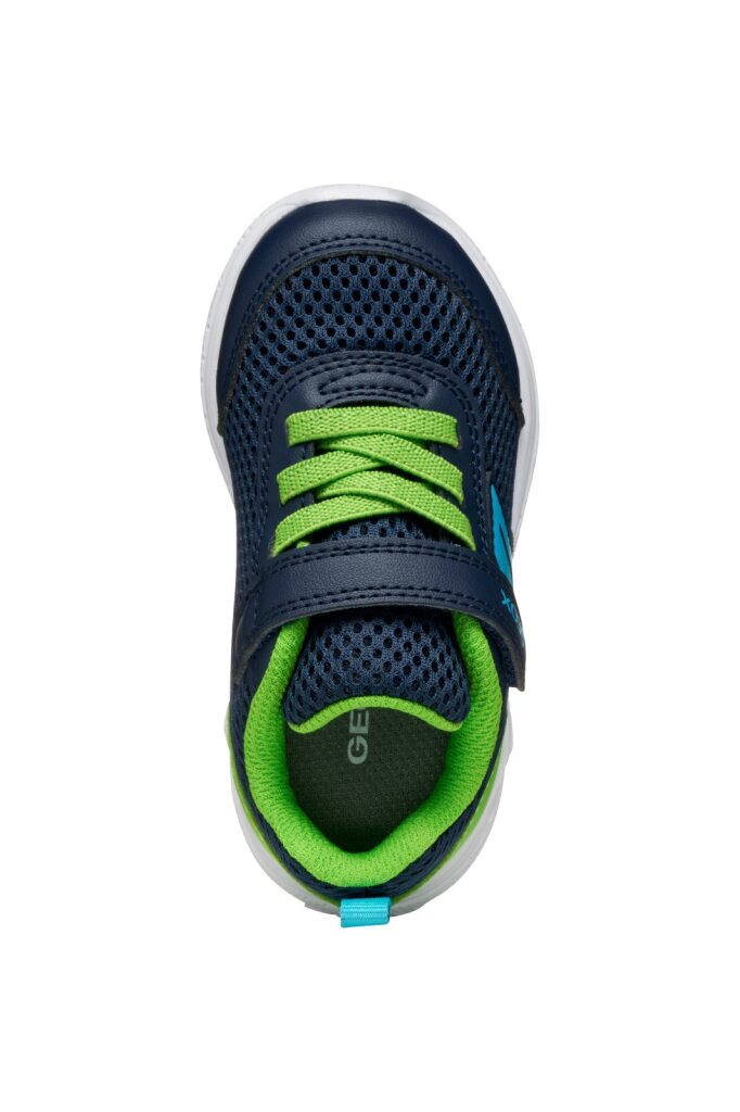 Geox Geox B SPRINTYE BOY B454UC 01454 C0749 Boys Navy / Lime Trainer NAVY/LIME Boys