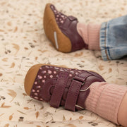 Start-rite 0823_18 Little Smile Burgundy Pre Walkers Girls Shoe