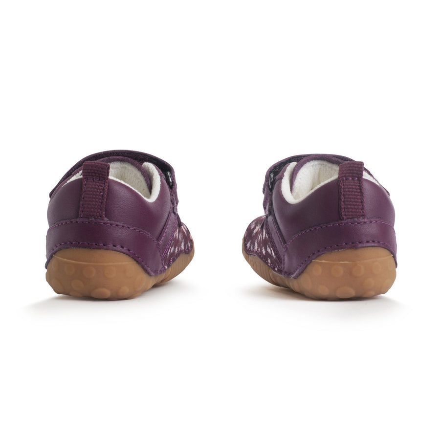 Start-rite 0823_18 Little Smile Burgundy Pre Walkers Girls Shoe