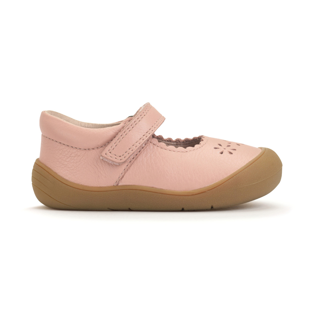 Start-Rite Start-Rite Eva 0841_6 Dusky Pink Leather Girls