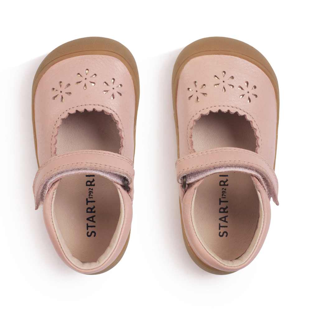 Start-Rite Start-Rite Eva 0841_6 Dusky Pink Leather Girls