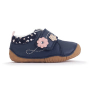 Start-rite 0846_9 Lila Navy Leather Girls Pre Walkers Shoe