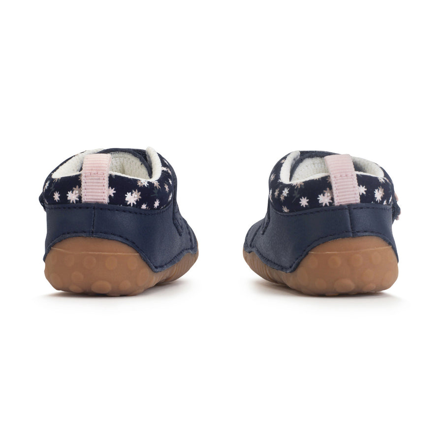 Start-rite 0846_9 Lila Navy Leather Girls Pre Walkers Shoe