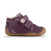Start-rite Pip 0849_8 Girls  Burgundy Pre Walkers