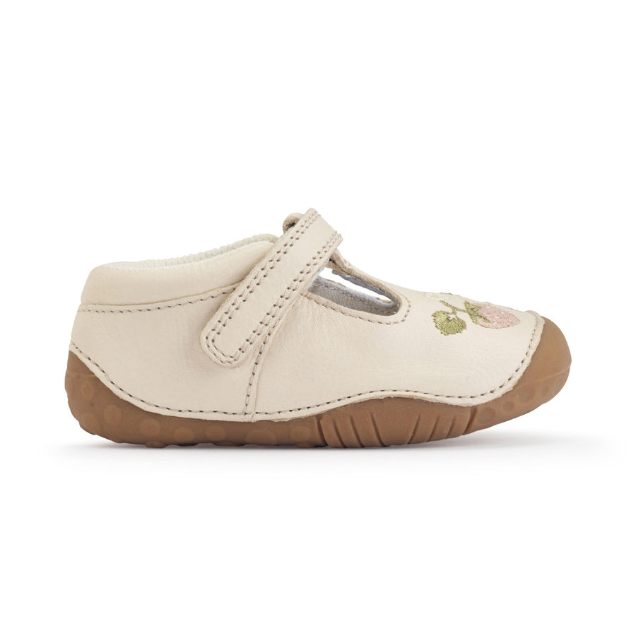 Start-Rite 0858_4 Squish Cream Pre Walkers Girls Shoe