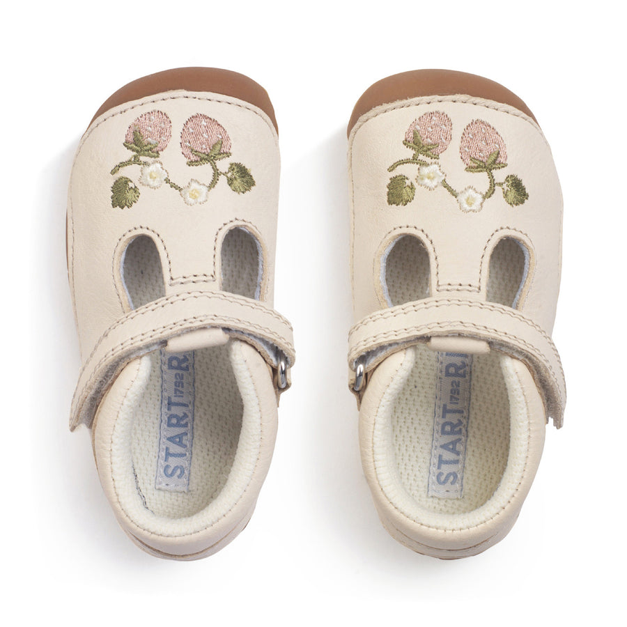 Start-Rite 0858_4 Squish Cream Pre Walkers Girls Shoe