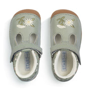 Start-Rite 0858_5 Squish Dusky Green Pre Walkers Girls Shoe