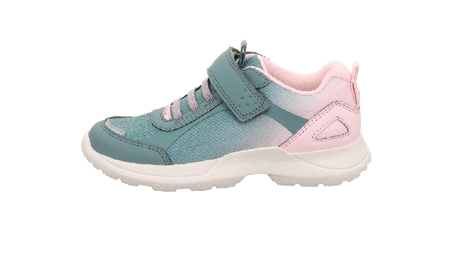 Superfit Rush 1-000211-7020 Girls Green / Rose Trainer