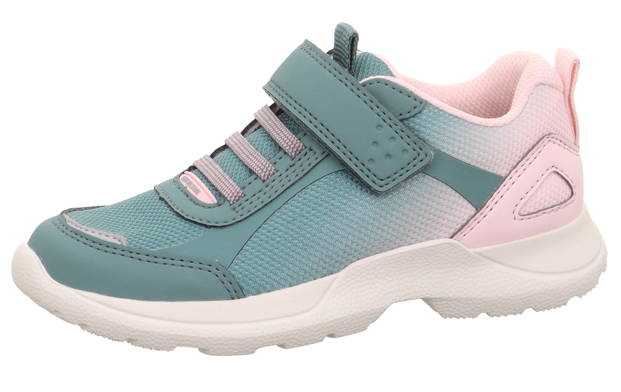 Superfit Rush 1-000211-7020 Girls Green / Rose Trainer