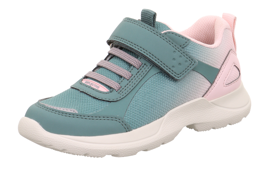 Superfit Rush 1-000211-7020 Girls Green / Rose Trainer