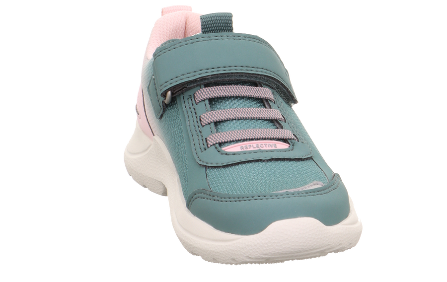 Superfit Rush 1-000211-7020 Girls Green / Rose Trainer