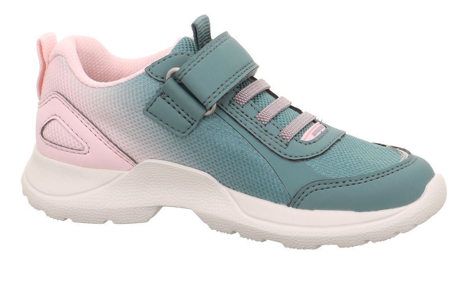 Superfit Rush 1-000211-7020 Girls Green / Rose Trainer