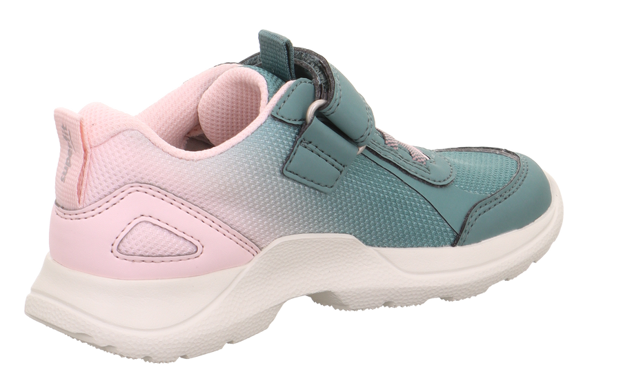 Superfit Rush 1-000211-7020 Girls Green / Rose Trainer