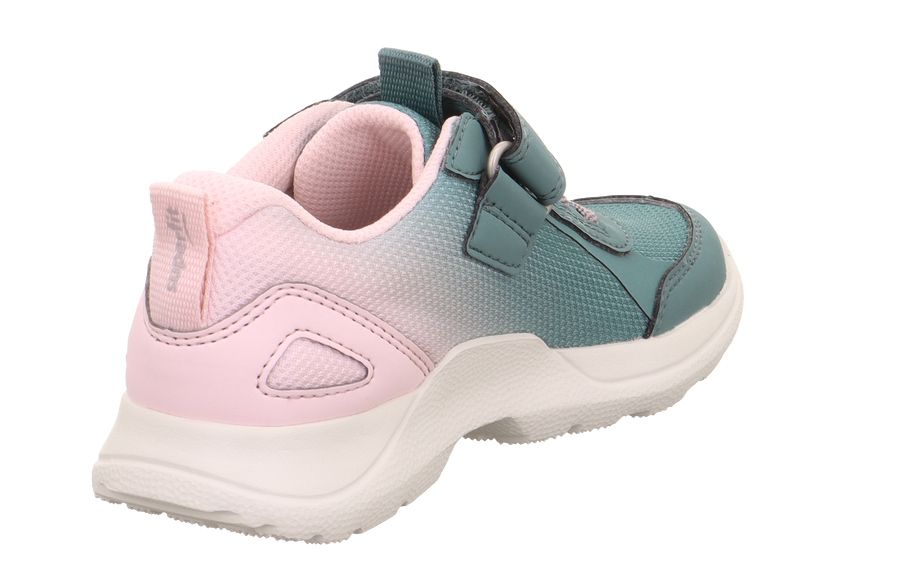 Superfit Rush 1-000211-7020 Girls Green / Rose Trainer
