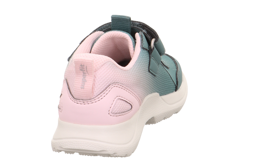 Superfit Rush 1-000211-7020 Girls Green / Rose Trainer