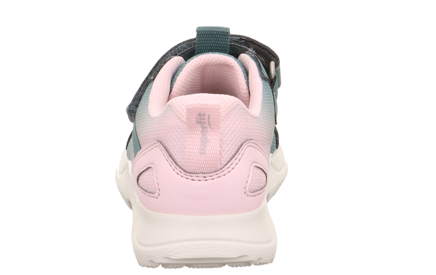 Superfit Rush 1-000211-7020 Girls Green / Rose Trainer