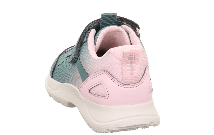 Superfit Rush 1-000211-7020 Girls Green / Rose Trainer