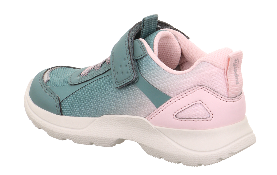 Superfit Rush 1-000211-7020 Girls Green / Rose Trainer