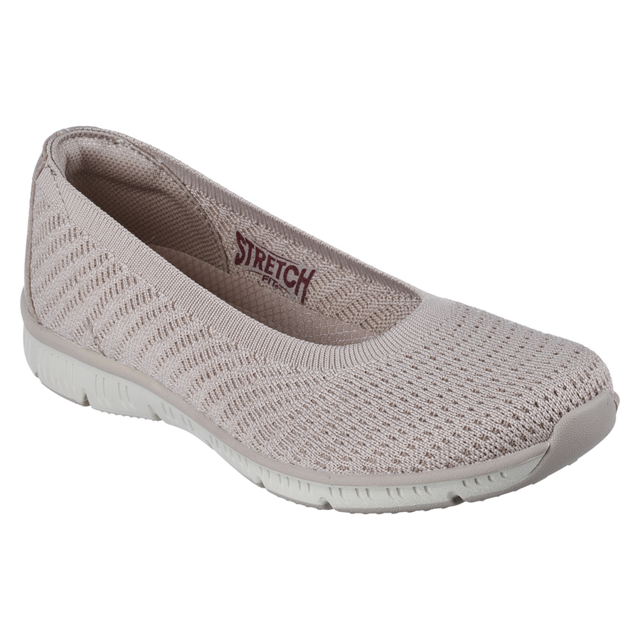 Skechers Be Cool Wonderstruck 100360 Taupe Shoes