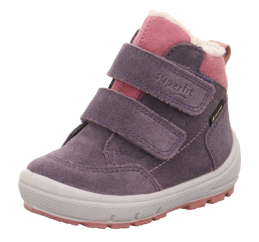 Superfit Groovy 1-006319-8500 Girls Lilac Waterproof Boots