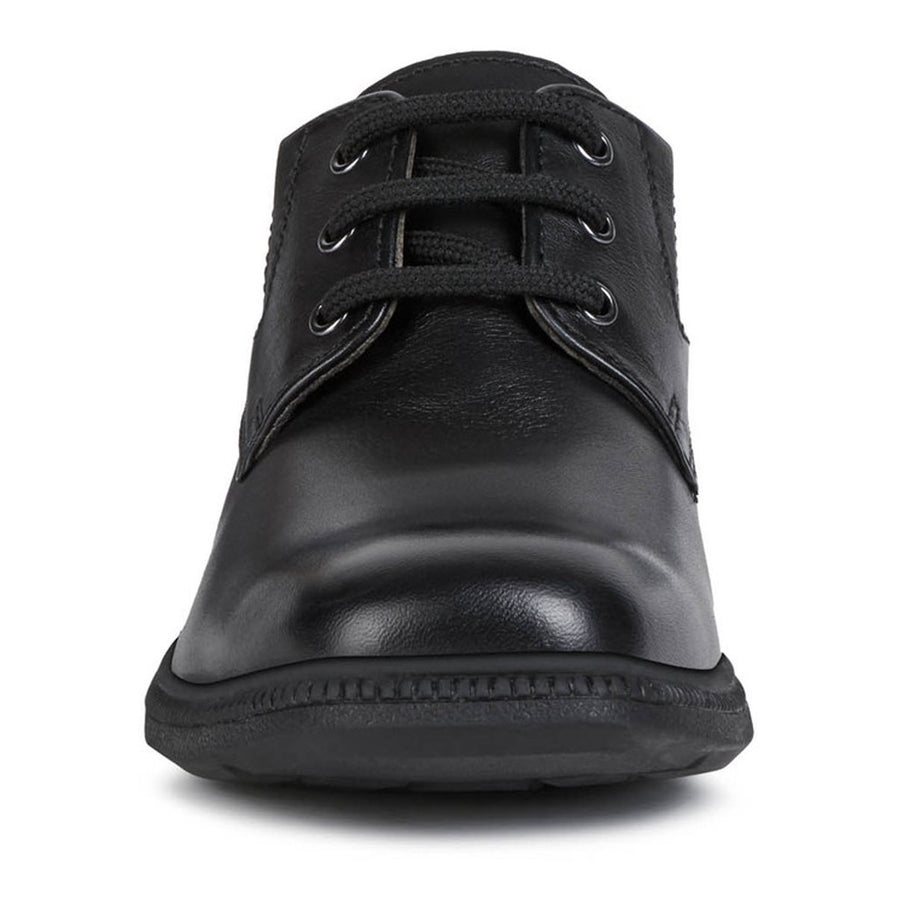 Geox J Federico J04D1C 00043 C9999 Black School Shoes
