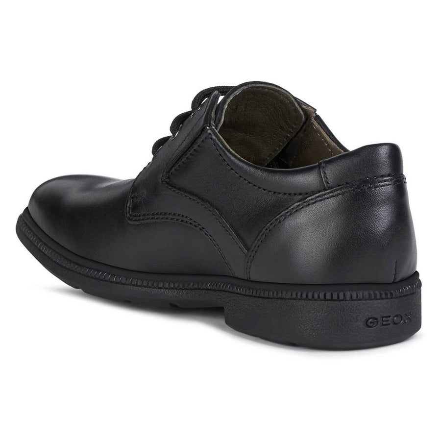 Geox J Federico J04D1C 00043 C9999 Black School Shoes