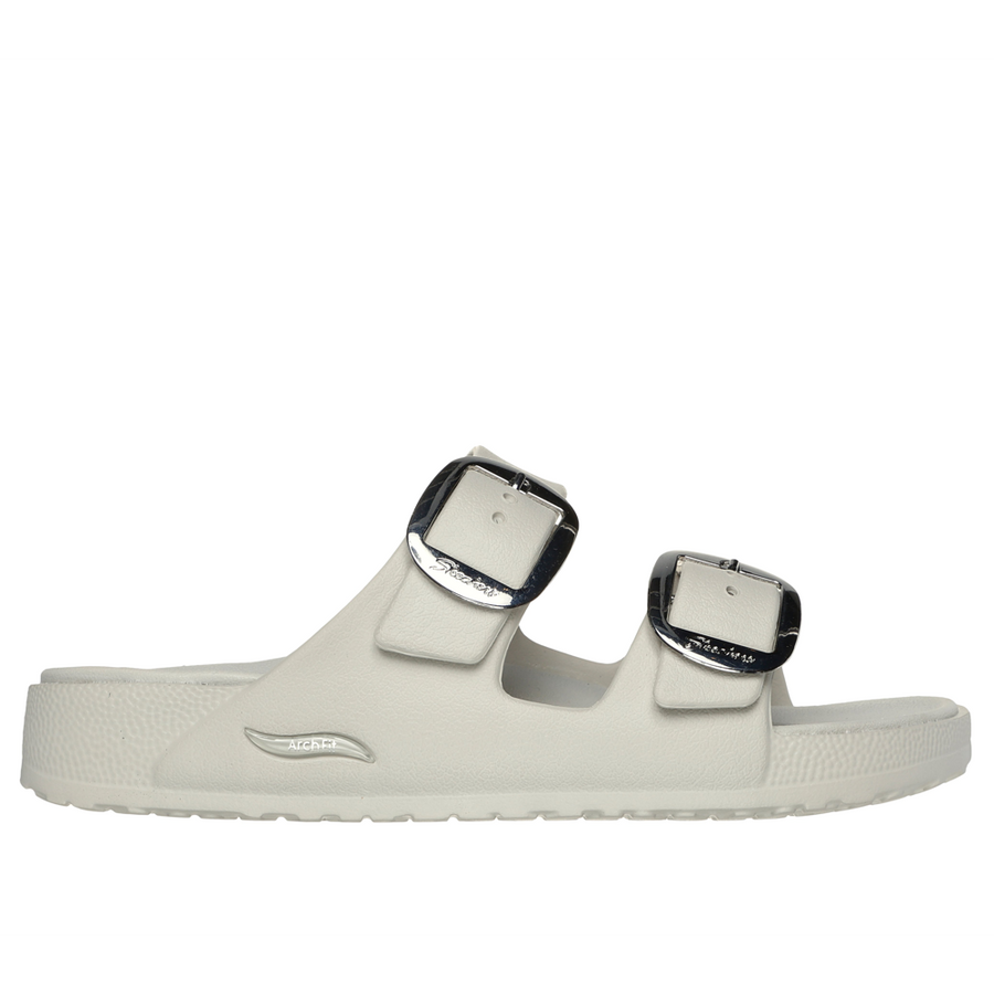 Skechers Arch Fit Foamies Cal Breeze- Gold Star 111592 NAT Ladies Natural Sandals