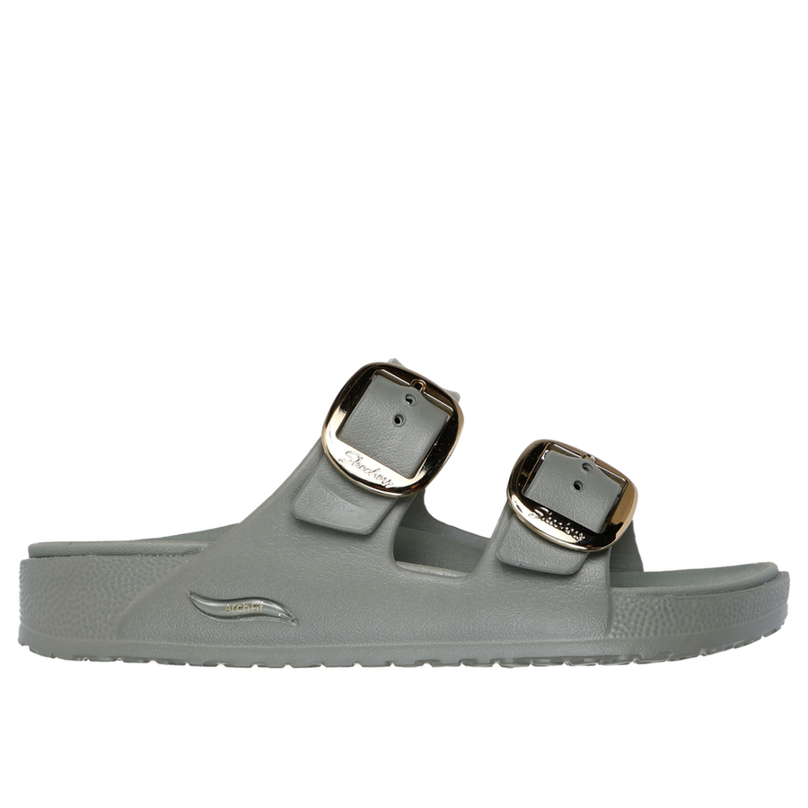 Skechers Arch Fit Foamies Cali Breeze - Gold Star 111592 OLV Ladies Olive Sandals