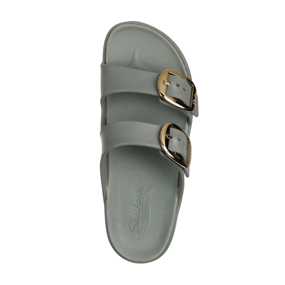 Skechers Skechers Arch Fit Foamies Cali Breeze - Gold Star 111592 OLV Ladies Olive Sandals Olive Ladies