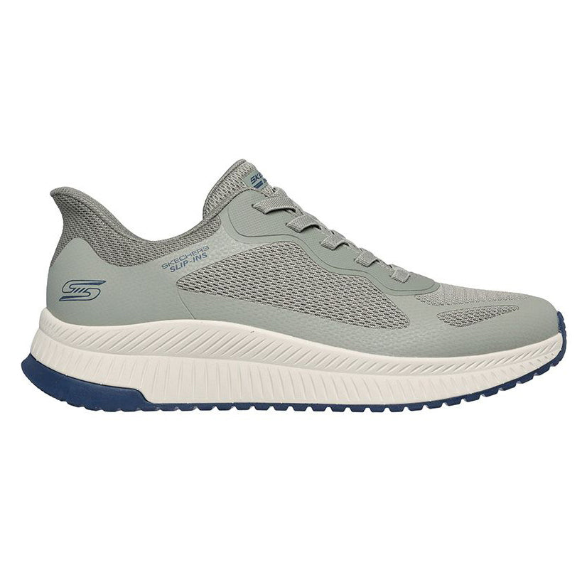 Skechers Mens Slip-Ins Bobs Squad 4 118423 Olive