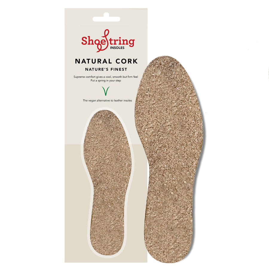 Shoestring Cork Insole 611 Adults