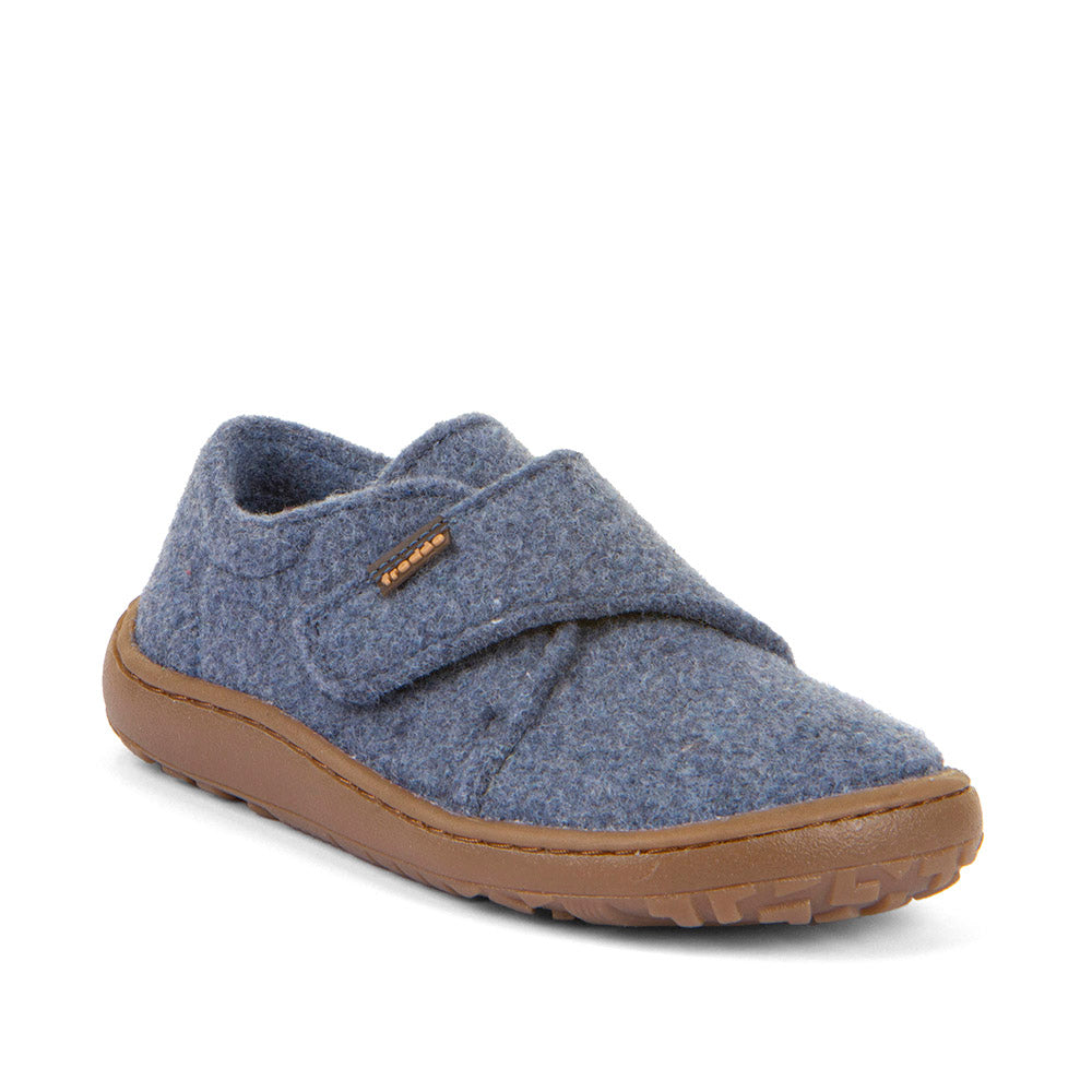 Froddo G1700420-1 Boys / Unisex Denim Blue Barefoot Slipper / House Shoe