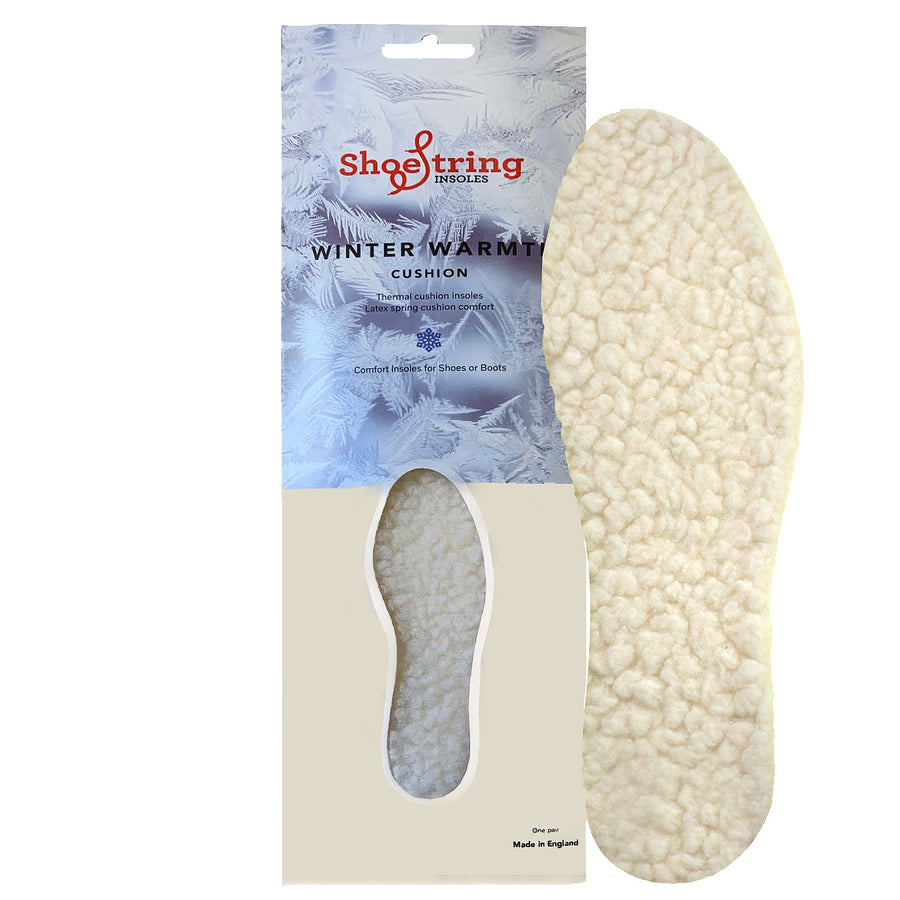 Adults Shoestring Winter Warmth Insoles