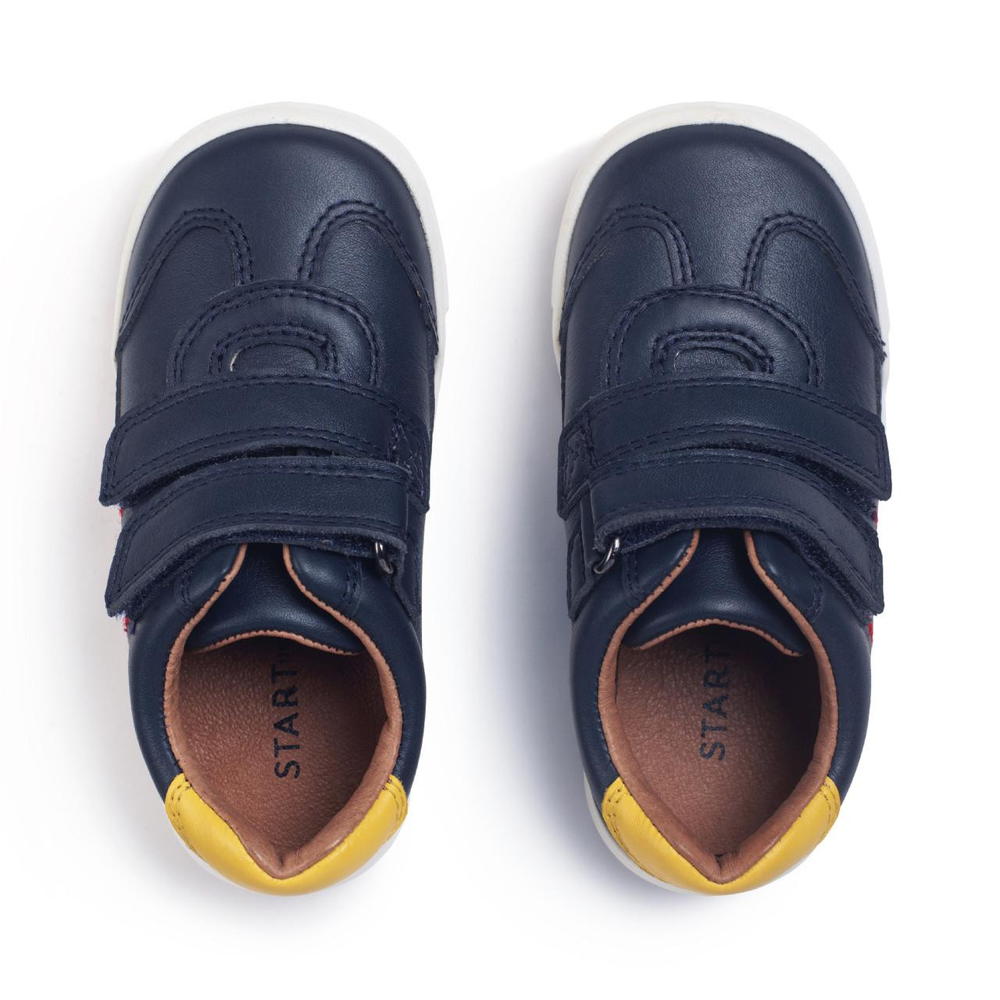Start-Rite Start-Rite Roundabout 1707_19 Navy/Yellow Boys