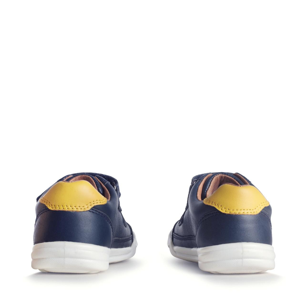 Start-Rite Start-Rite Roundabout 1707_19 Navy/Yellow Boys
